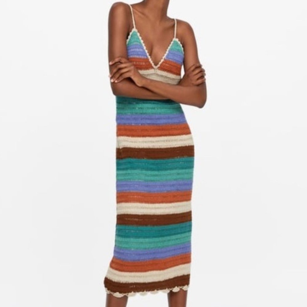 Zara Handmade Midi Dress